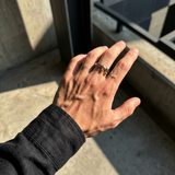 Floating Double Loop Ring