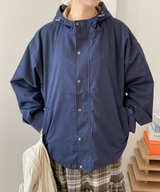 About Colorful Hood Bomber Jacket