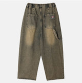 Poco Carpenter Washing Balloon Denim Pants