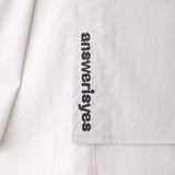 Essential pocket slit shirt  Light gray