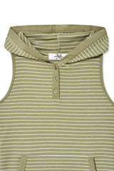 hd ストライプトップ (khaki)