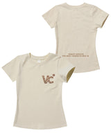 VC Signature Embroidered Slim Fit Short Sleeved T-SHIRT [LPD]