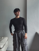 Kani Muscle Fit Rib Slim Tee