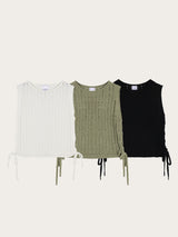(W) Side String Knit (3color)