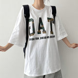 タグカモボクシーフィットショートスリーブTシャツ