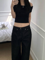 Norton off-shoulder knitwear (2 colors)