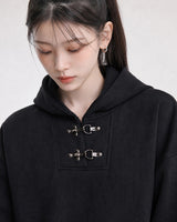 (UNISEX) Fireman Buckle Hoodie