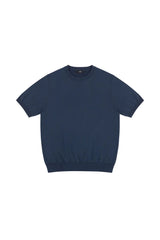 シルクブレンドニットTシャツ