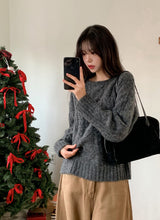 #MR Twist Loose Wool Knit (4color)