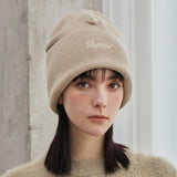 VARZAR Chian Logo Balloon Beanie / Beige