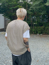 Mesh Net Knitted Vest 2C
