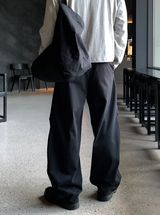 ルセインフリンジオーバーフィットワイドカーブパンツ