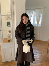Kotanna Quilted Hooded Padded Jumper
