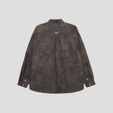 ロゴバッジダイイングシャツ