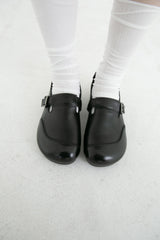 vintage buckle flat shoes(225-250)