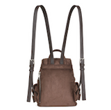 Nostalgia Chubby Backpack Brown