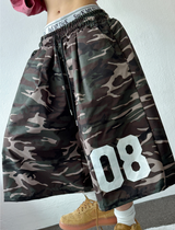 NUMBER CAMOUFLAGE BERMUDA