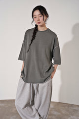 ビンテージ P. ダイイングカットアウト 1/2 ボックスT (Khaki)