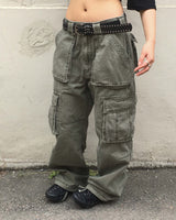 Pigment pocket cargo pants