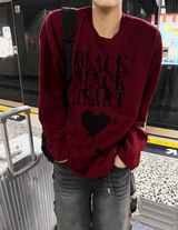 ブラックストリートニット