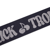 TROLLS JACQUARD KNIT MUFFLER - NAVY