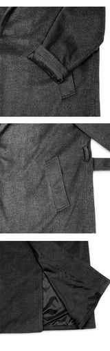 [F/W] ベーシックローブロングコート(2color)