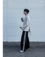 Face Track Line Snap Pants