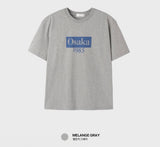 ルックリトルヴィンテージシティレタリングクロップショートスリーブTシャツ