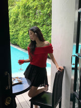 [MADE] SAYLIN PINTUCK MINI SKIRT