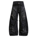 Kairo Destroyed Wide Denim