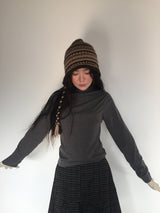 Polka Dot Turtleneck Long Sleeve (5color)