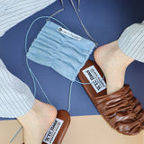 ミミバッグ(Light Jean) + silver chain