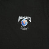 24FW WORLD WIDE GLOBE BEAR ARTWORK SHORT SLEEVE T-SHIRT (OVERSEAS EXCLUSIVE) BLACK