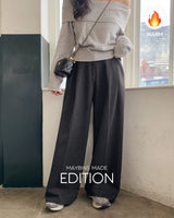 Mur pintuck wide slacks