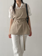 Winkle Roll-up See-through Short Sleeve Shirt