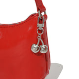 POCKET SIGNATURE HANDBAG [RED]