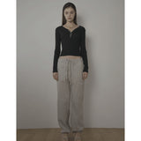 DAISY TOP-BLACK