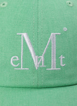MUCENT シグネチャーボールキャップ (Apple mint)