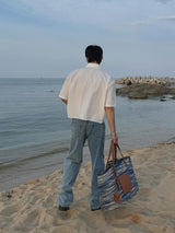 ASCLO Obi Less Denim Pants (2color)