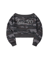 VEN 96 ONE OFF SHOULDER SWEAT SHIRT