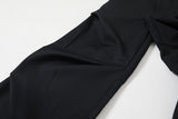 Daily wide shirring slacks