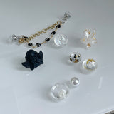 [made]gold&black ver resin shoes charm set 