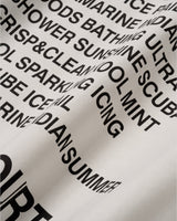 (UNISEX) Ss スローガン オーバーTシャツ