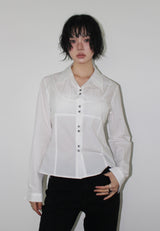 BUSTIER LAYERED SHIRT