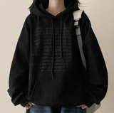 Dyne Bold Lettering Boxy Hood