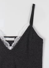 SLIP LACE SLEEVELESS