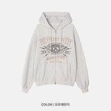 Light Waffle Hood Zip-Up (No.852)