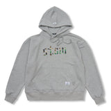 Camouflage STGM Oversized Hoodie Black /  Melange