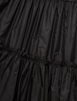 シャイニング パンプキン ミディスカート(BLACK)