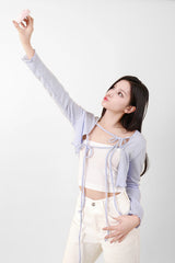 Layered Crop Cardigan